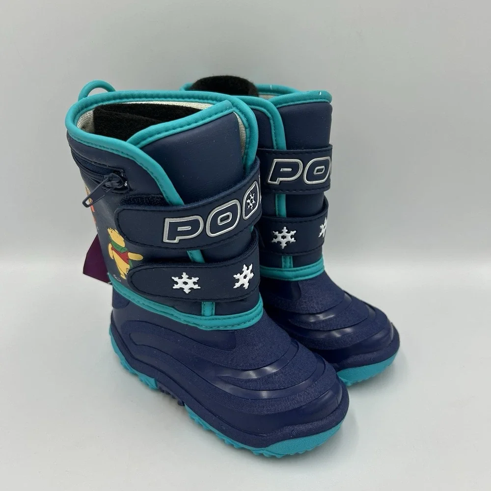 Vintage Winnie The Pooh Snow Boots‎ New Old Stock Size 6 Toddler Flaw
